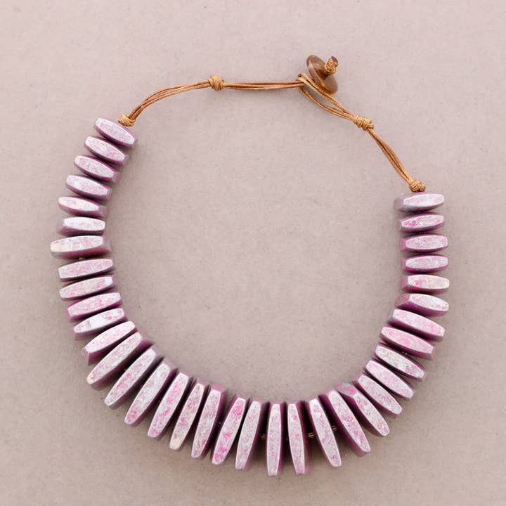 Wooden Bead Necklace for wholesale by Sonata