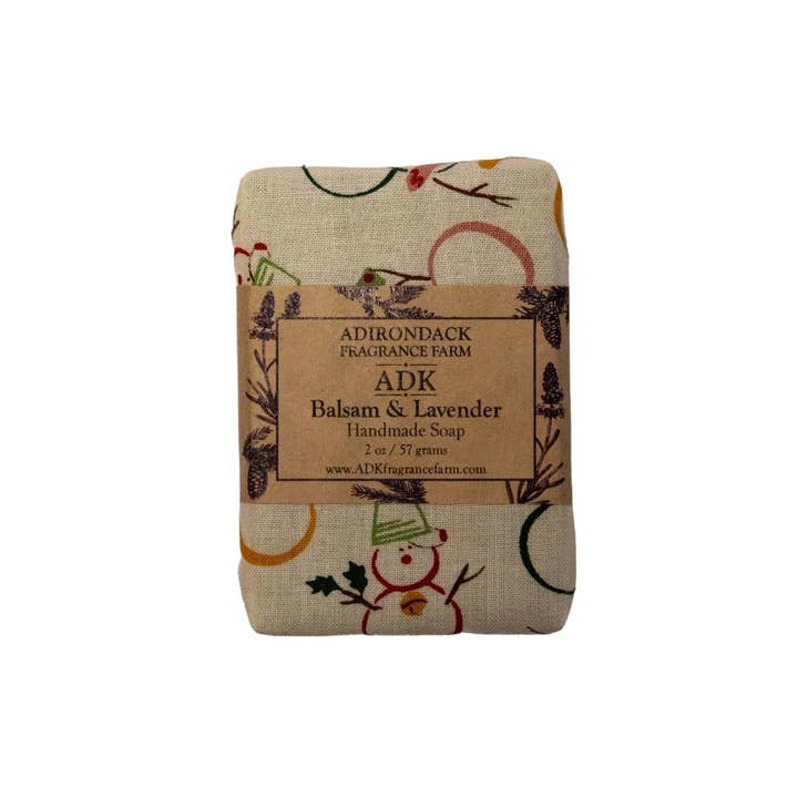 Adirondack Fragrance Flavor Farm - Wholesale Bar Soap - Cloth Wrapped Handmade Soap Bars 2oz