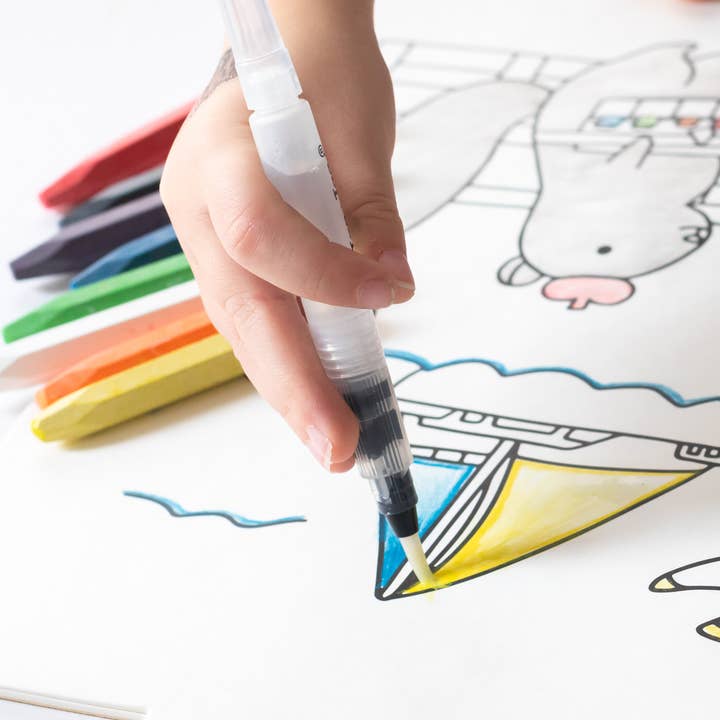 Jaq Jaq Bird - Wholesale Colouring and activity book – kids and baby - Jumbo Suitcase Paper Coloring Book12