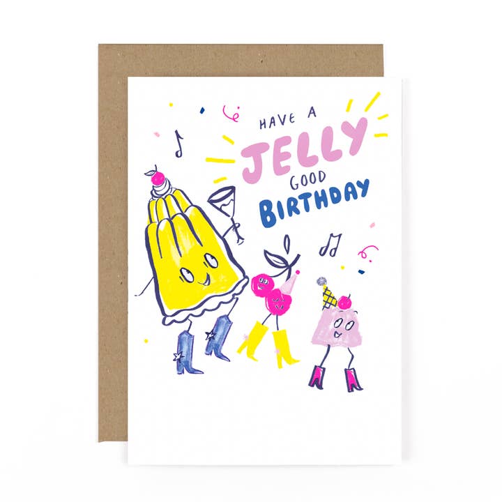 Curinga Aberto Aniversário Gelatina Bom Aniversário por atacado de Hotchpotch