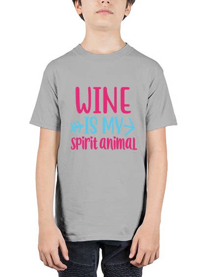 Wein ist meine 1746# - Wein - Jugend T-Shirt Unisex für den Großhandel von tshirt unlimited