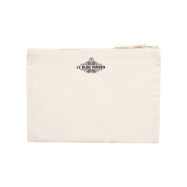 Le Bijou Parisien - Wholesale Pouch - Women's - Bastille Printed Clutch - Ecru1