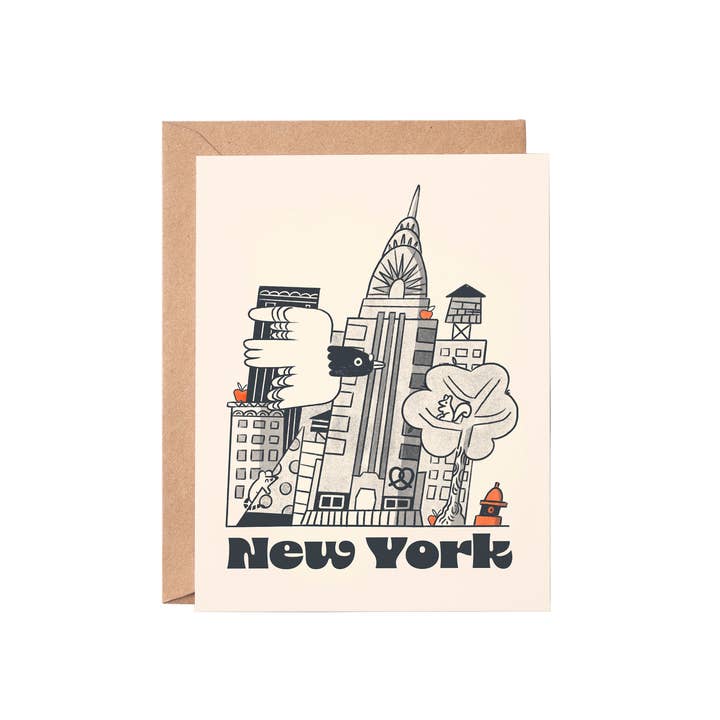 New York City Card for wholesale by Pardo Paper