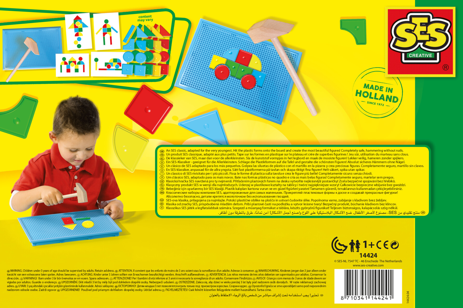 Robbie Toys Ltd – wholesale Classic toy – Kids – My first - Hammer tap tap4