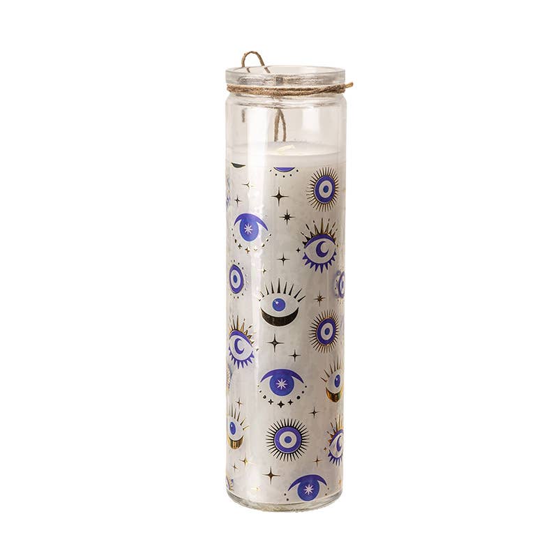 Pacific Trading - Wholesale Votive Candle - All Seeing Eye White Sage Candle2
