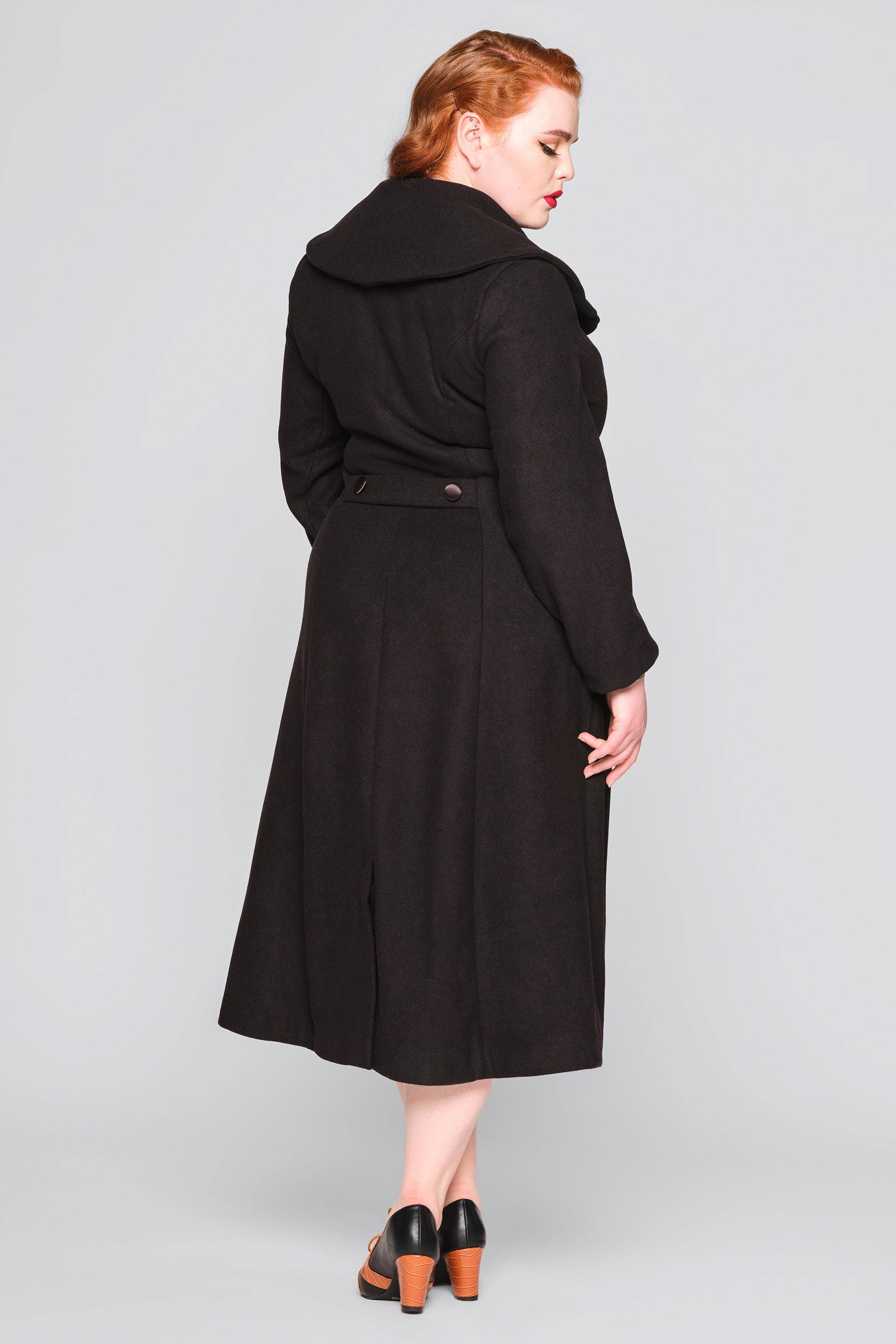 BLACK Eileean Coat for wholesale on Faire1