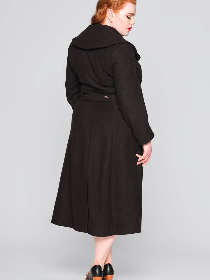 BLACK Eileean Coat for wholesale on Faire1