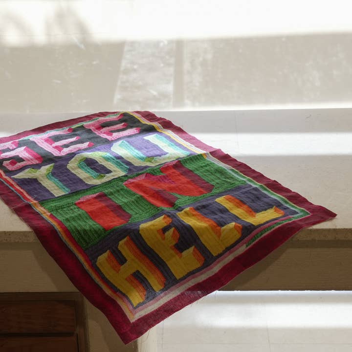 Third Drawer Down USA - Wholesale Tea Towel - See You In Hell Tea Towel x Paul Yore2