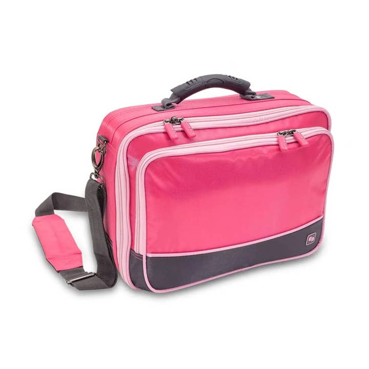 Valigetta medica COMMUNITY - Rosa - Carrello a rotelle opzionale per la vendita all'ingrosso da parte di My Podologie