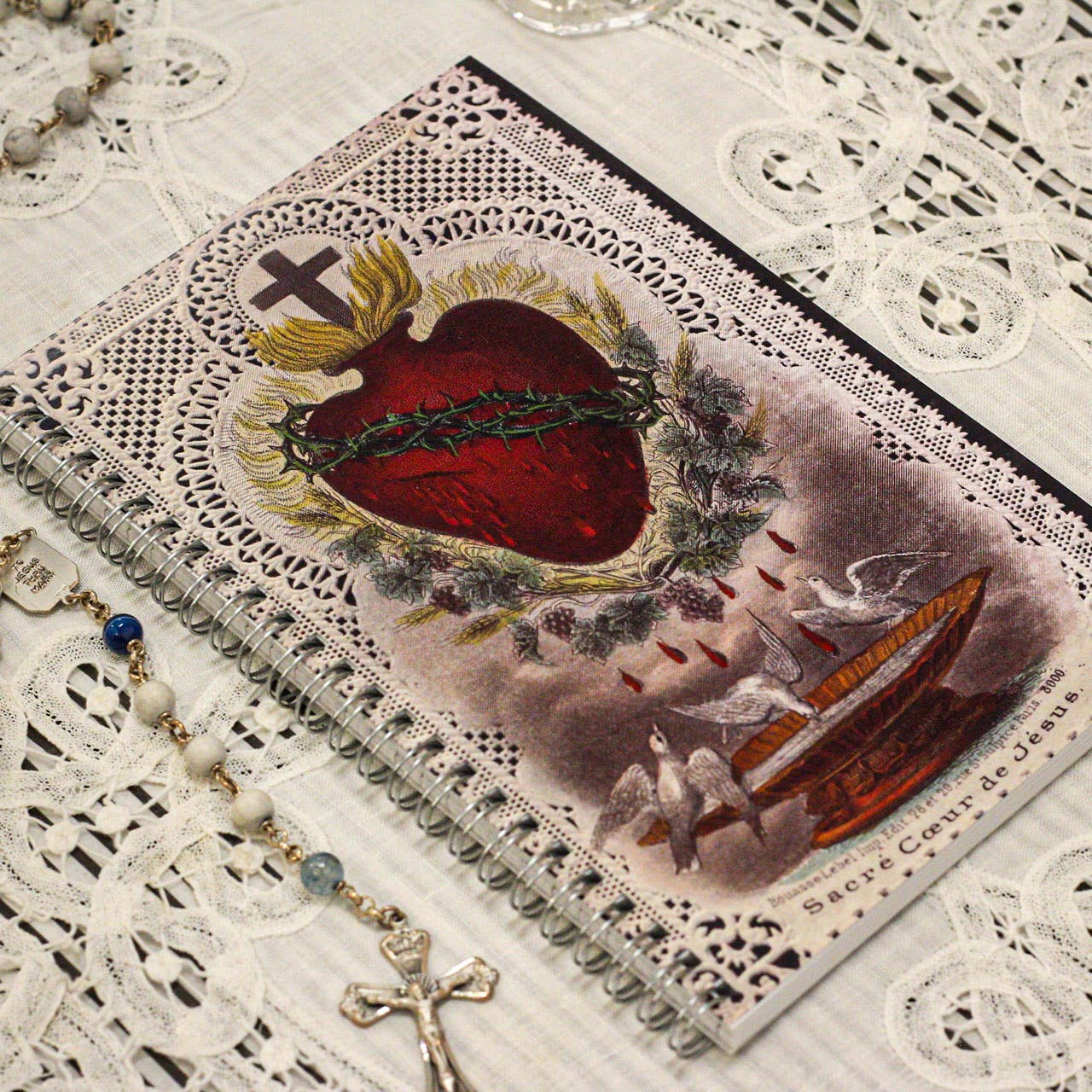 The Retro - a Full of Grace USA Company - Wholesale Journal/Diary - Sacred Heart of Jesus/Bouasse Journal4