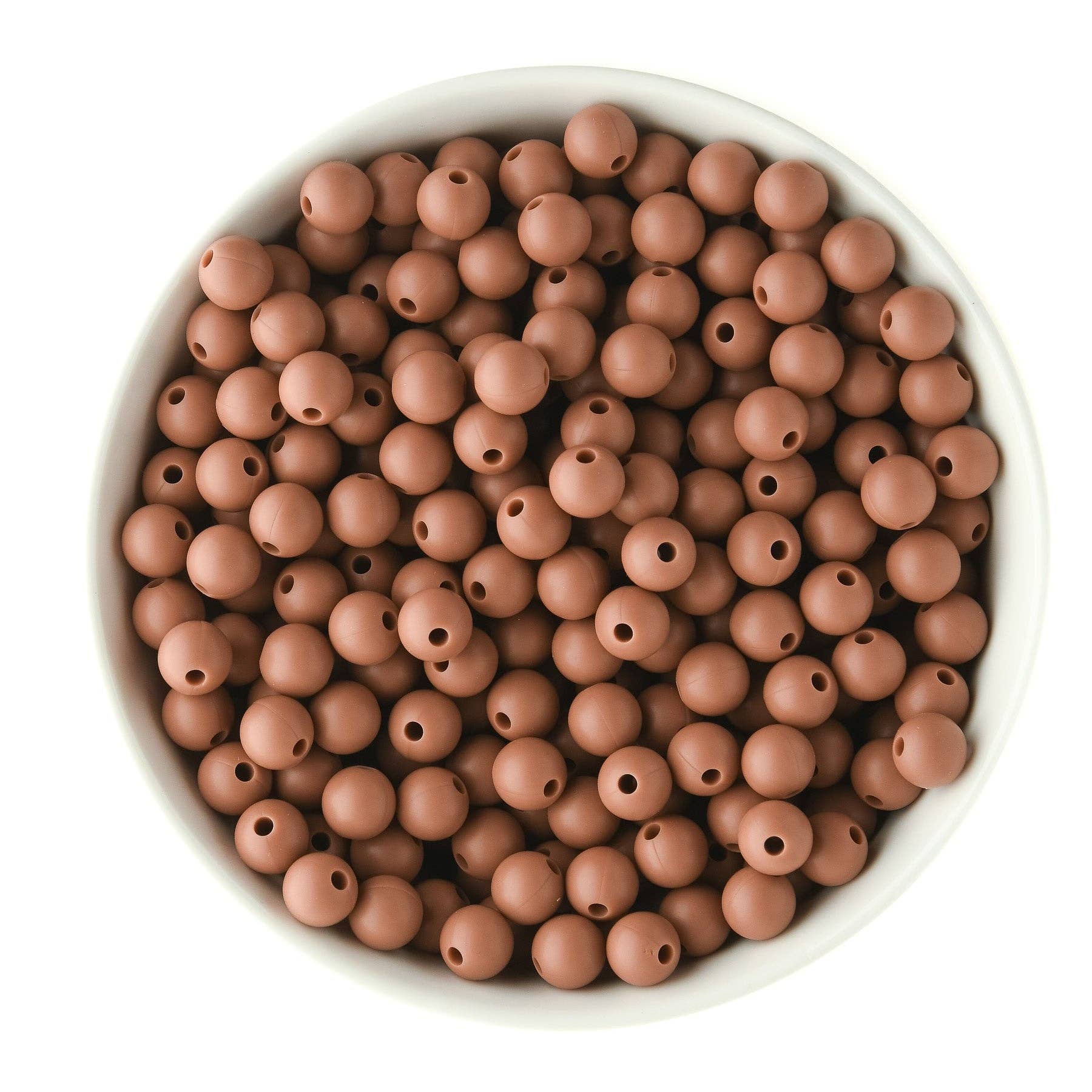 Cara & Co Silicone Craft Supply – Missangas por atacado – Contas redondas de silicone de 9 mm44