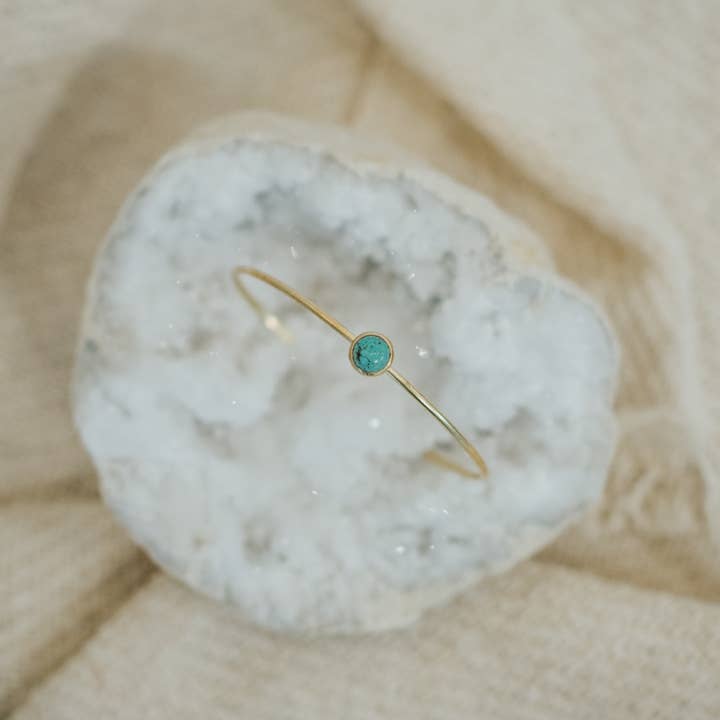 Commonform - Wholesale Cuff Bracelet - Hyalite Stacker // Turquoise6