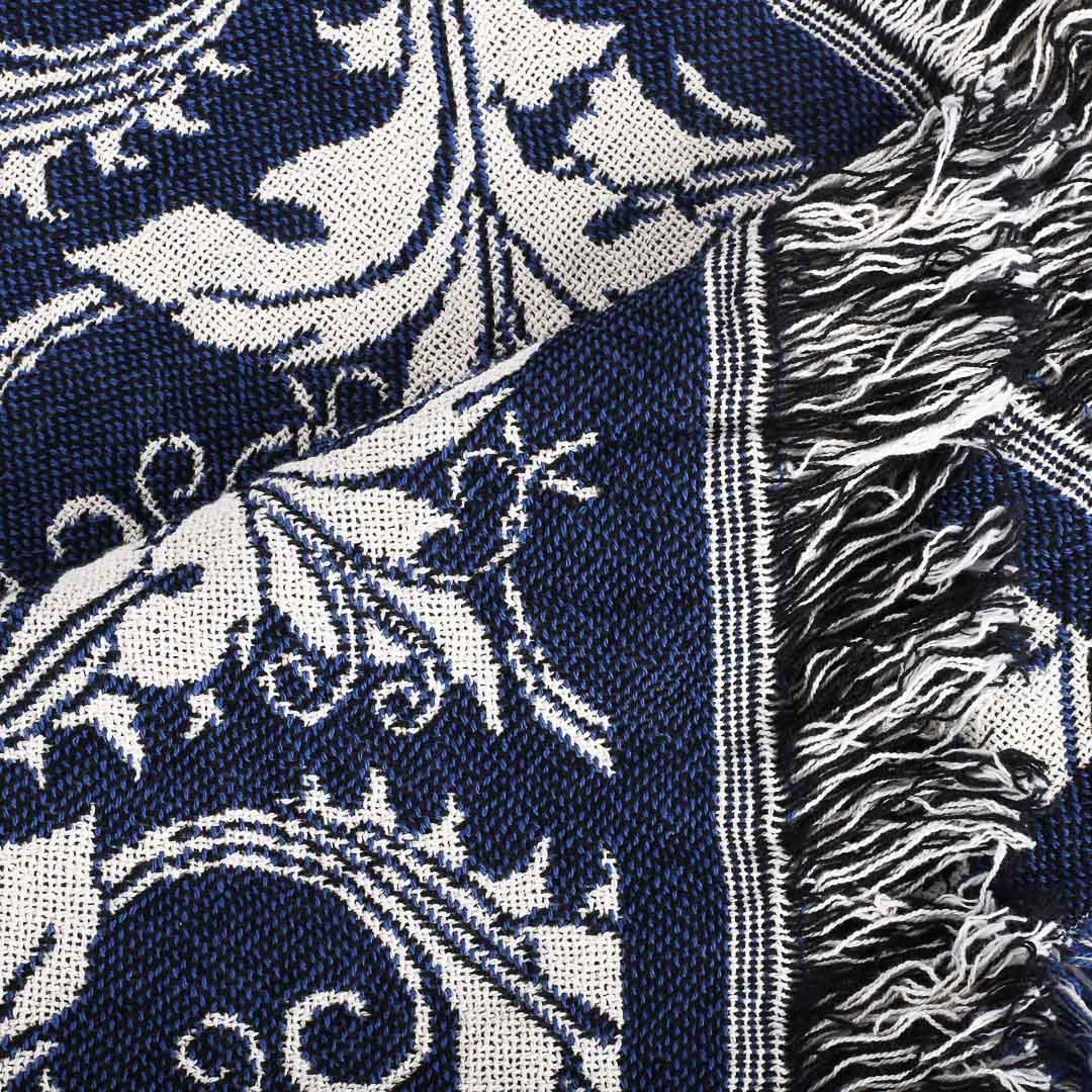 Swanson Christian Products - Wholesale Throw Blanket - Throw Amazing Grace - Blue - 50" X 60"5