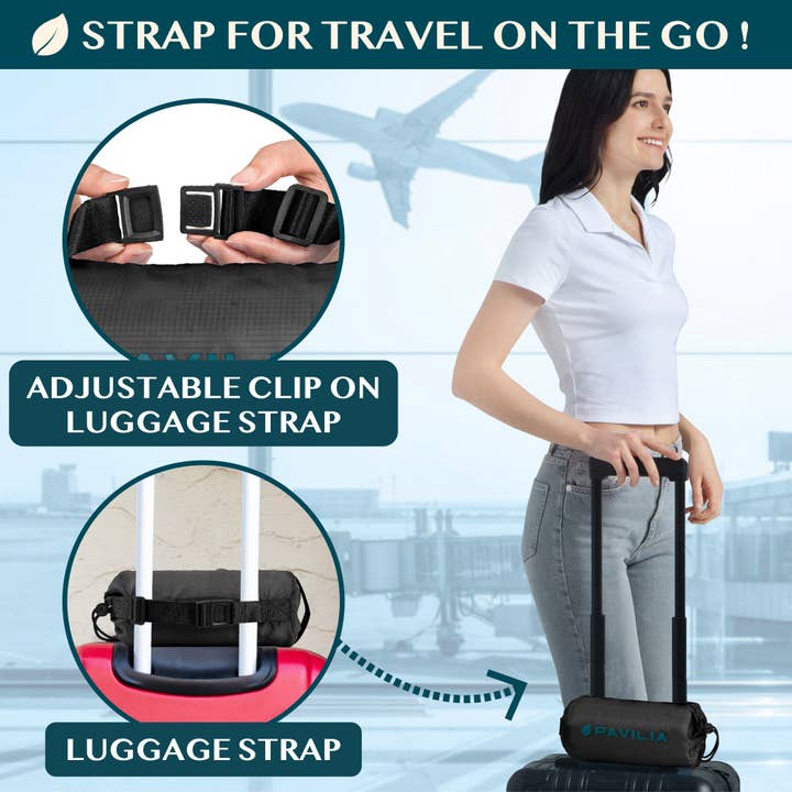 Pavilia - Wholesale Travel Blanket - Compact Travel Blanket with Bag24