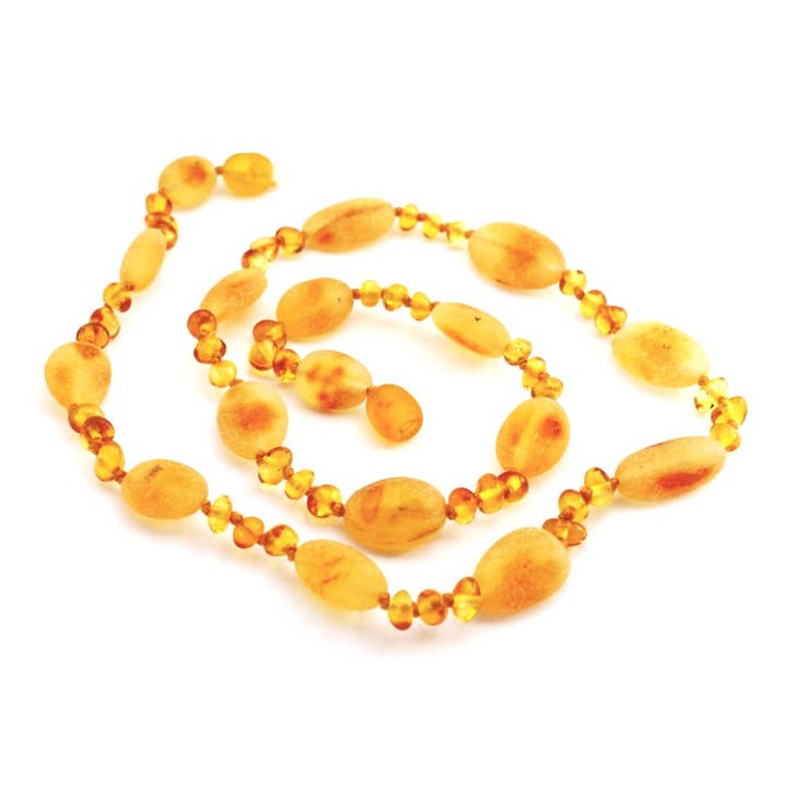 Adult Amber Necklaces & Bracelets - Hen&Chicks Honey for wholesale by Momma Goose Products, Ltd.