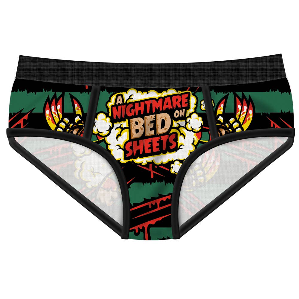 Harebrained! - Wholesale Underwear - Women's - A Nightmare on Bed Sheets Period Panties1