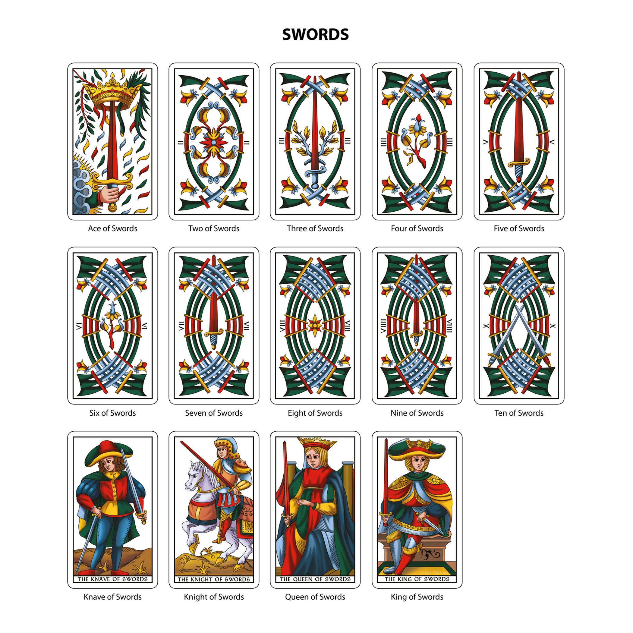 Da Brigh Tarot - Vendita all'ingrosso Tarocchi - Tarocchi di Marsiglia storici - Mazzo di carte remasterizzato9