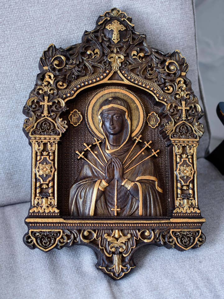 Les Sept Douleurs de la Vierge Marie pour la vente par KozakWorkshop