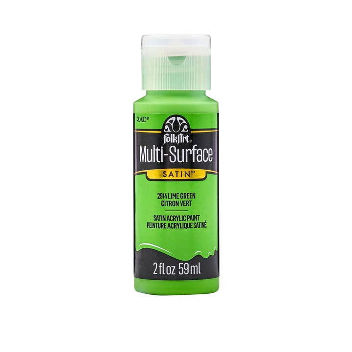 Plaid Crafts - Wholesale Acrylic Paint - FolkArt Multi-Surface Satin Acrylic Paint 2 oz40