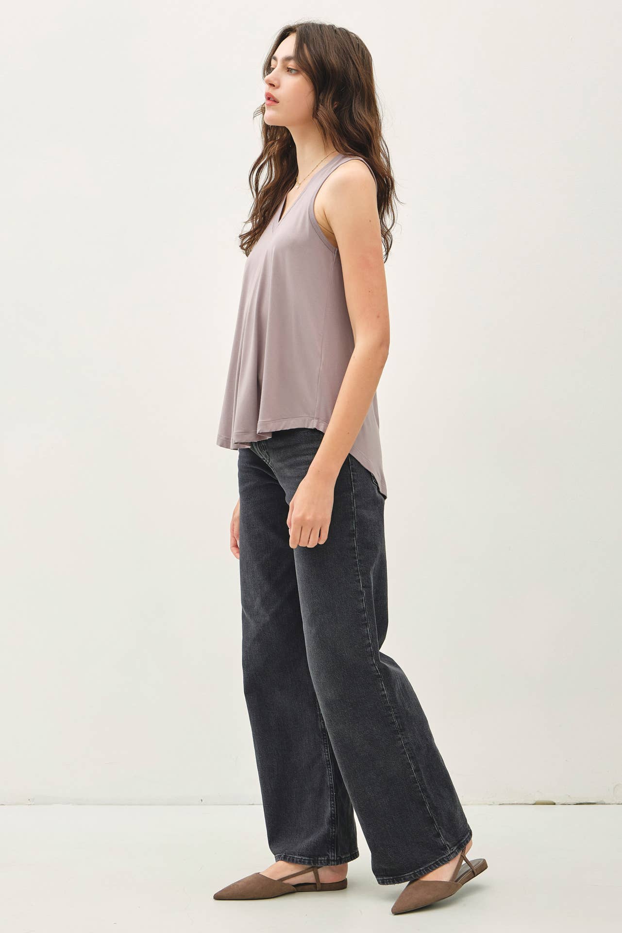 Be Cool - Wholesale Tank Top - Women's - [SOFT CORE] V-NECK TANK53