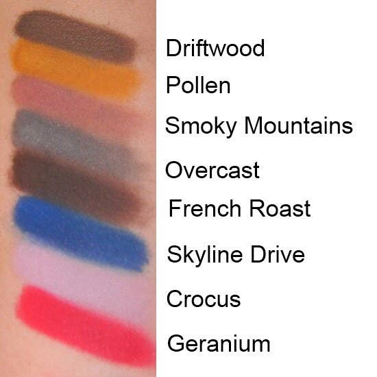 Spectrum Cosmetics - Wholesale Eyeshadow - Smoky Mountains Matte Rose Eyeshadow