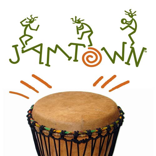 Jamtown - Wholesale Musical Instrument - African Djembe Drum Medium Cow Hide 5