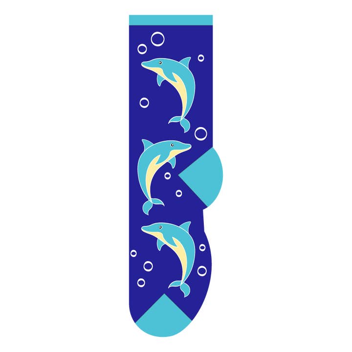 Dolphins Socks for wholesale by FOOZYS Fun Socks
