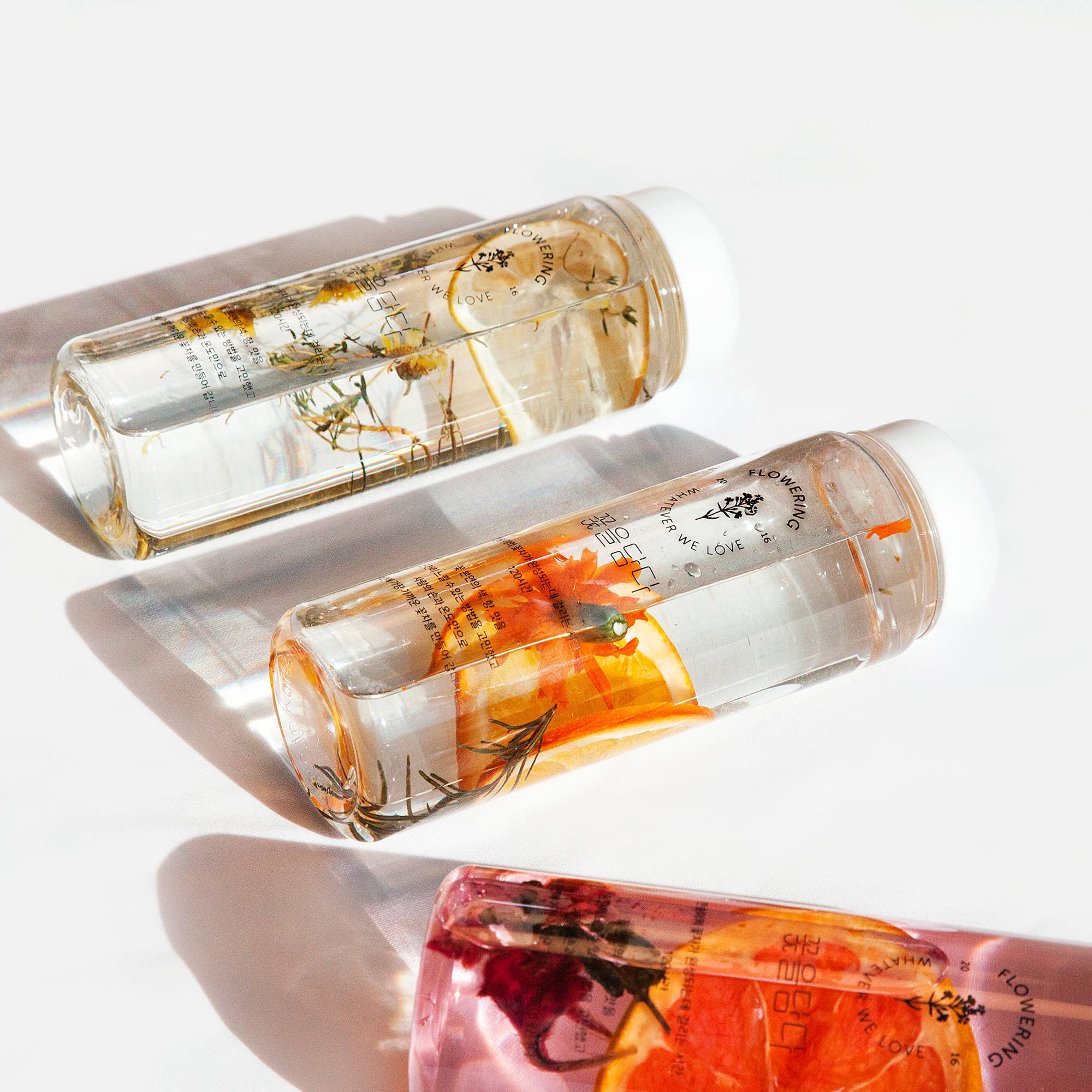 KKOKDAM Premium Flower Tea - Wholesale Health/Detox Tea - Fruit & Flower Refresh Tea Sampler Kit (6 pieces / 3 flavors3