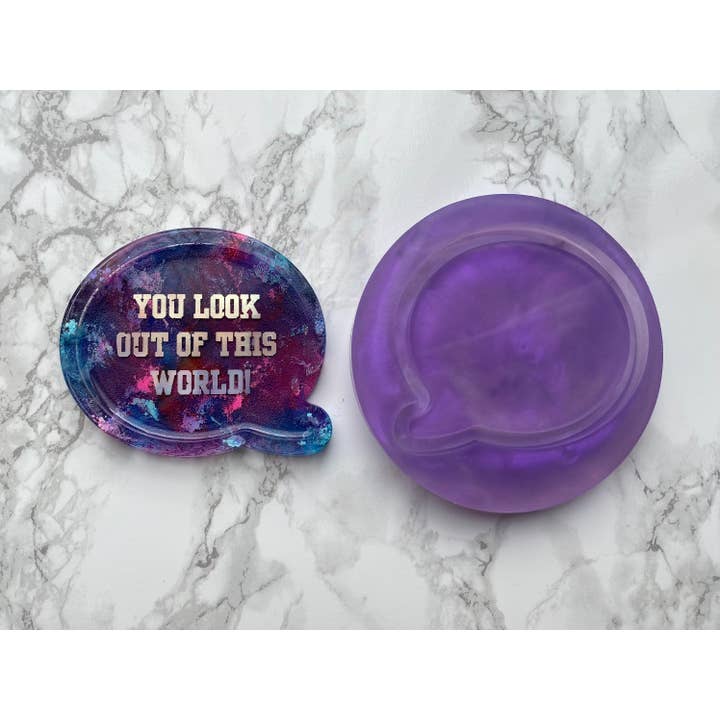 Tal bubbla prydnadssak skål/dalbana silikon mögel för wholesale av EllaRaeMouldsVinyls