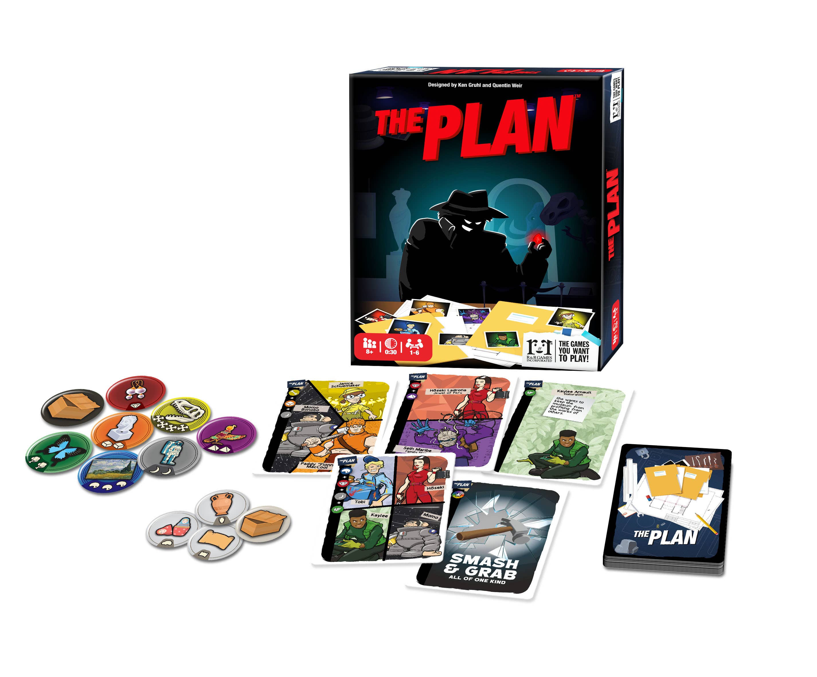 R & R Games - Vente Jeux de cartes - Le jeu de collection Plan Set1