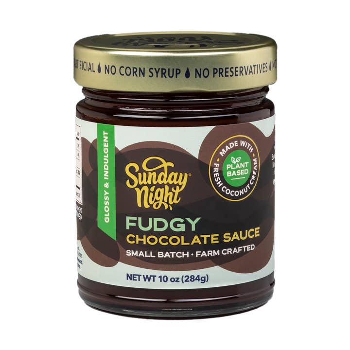 Sauce au chocolat fondante (Végétalienne/ À base de plantes) pour la vente par Sunday Night Foods