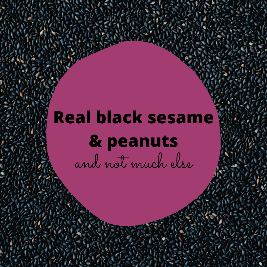 Numa Foods - Wholesale Snack Bar - Mini Peanut Butter Black Sesame Bars1