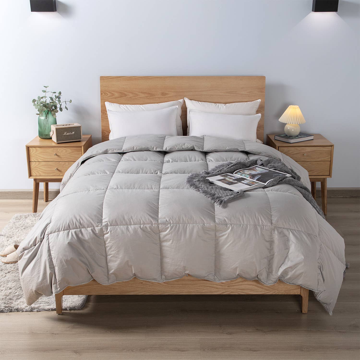 Kasentex - Wholesale Down Comforter - Down Comforter - Goose Duck All Season - 100% Cotton Cover6