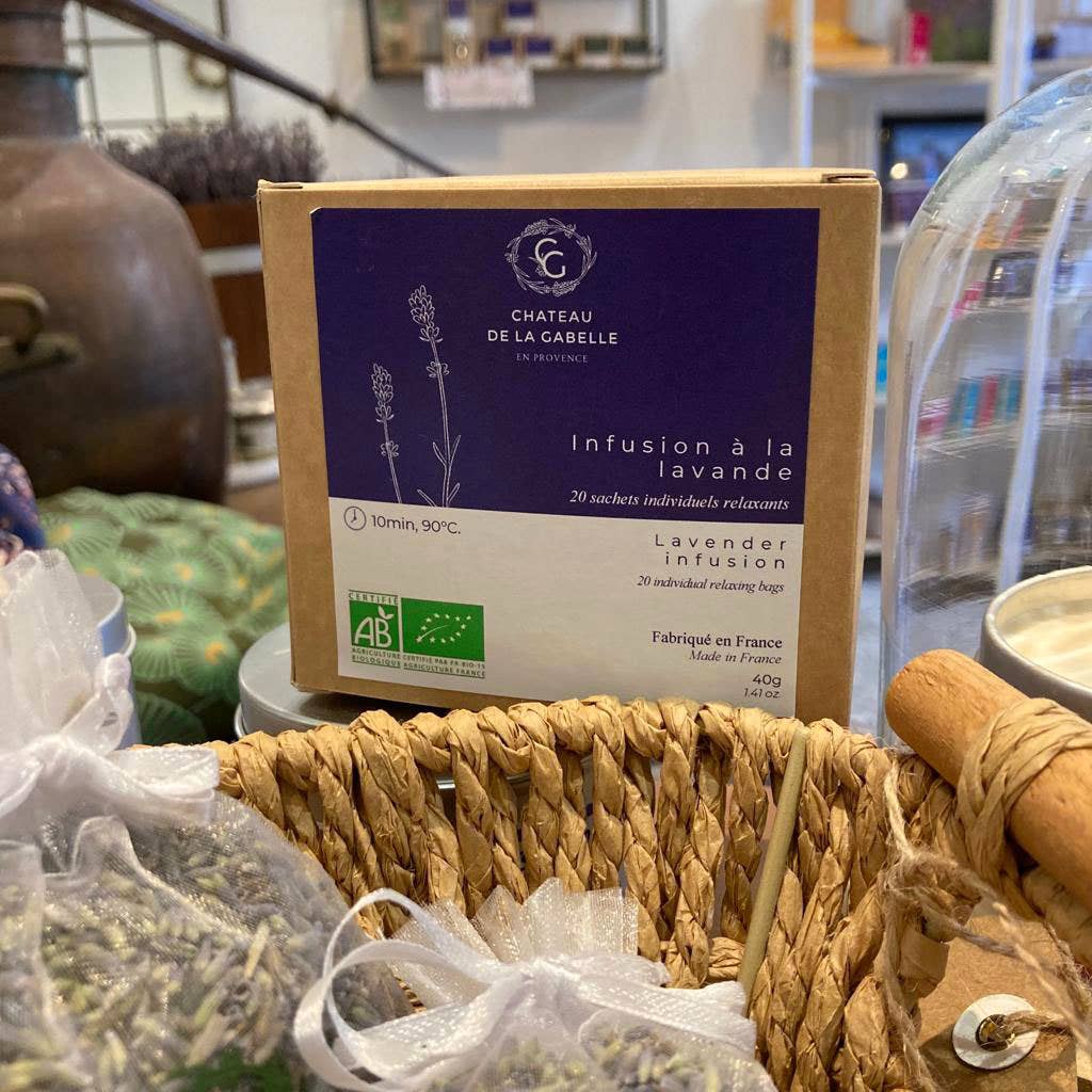 Château de la Gabelle - Vente Thés santé/détox - Infusion à la fleur de lavande1