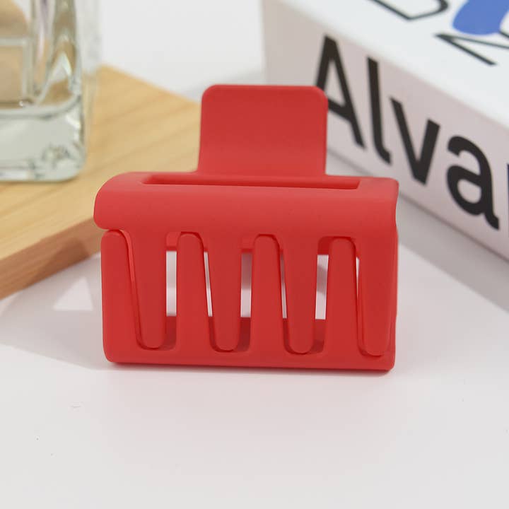 SoapElenGlen - Wholesale Hair Clip - Women's - Medium Square Hair Claw Clip14