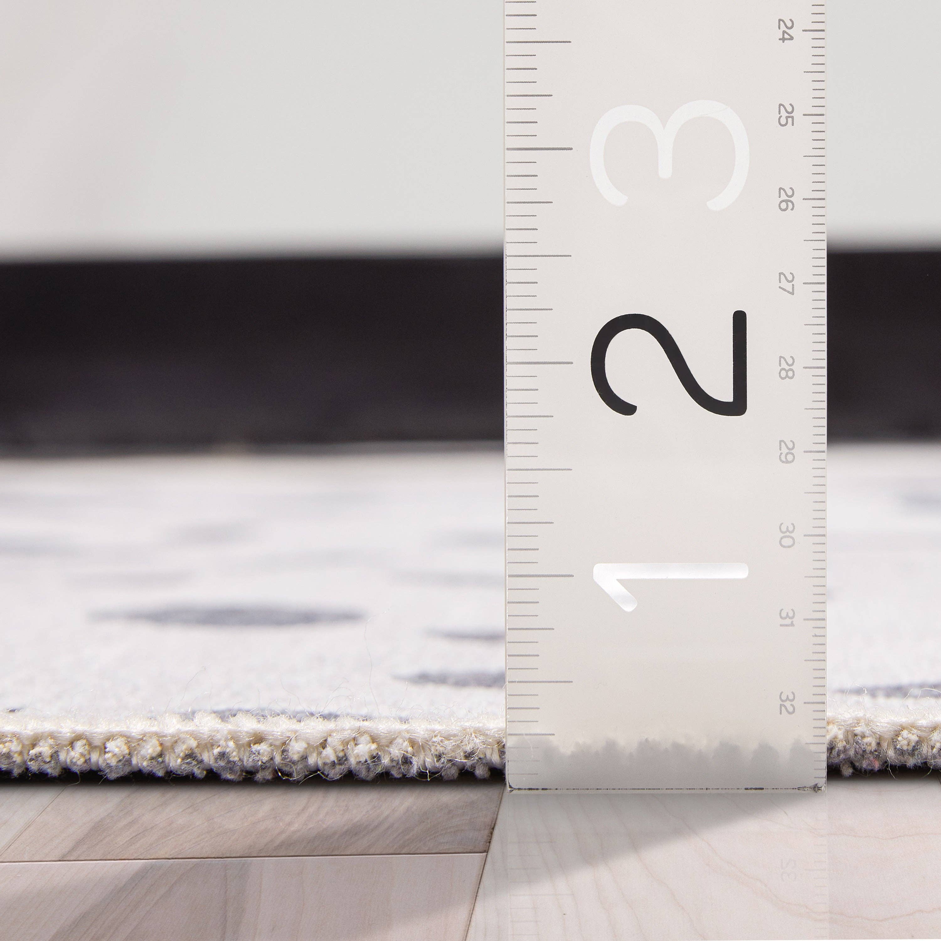 Well Woven - Vendita all'ingrosso Tappeto - Tappeto moderno Animal Dots nero avorio a trama piatta7