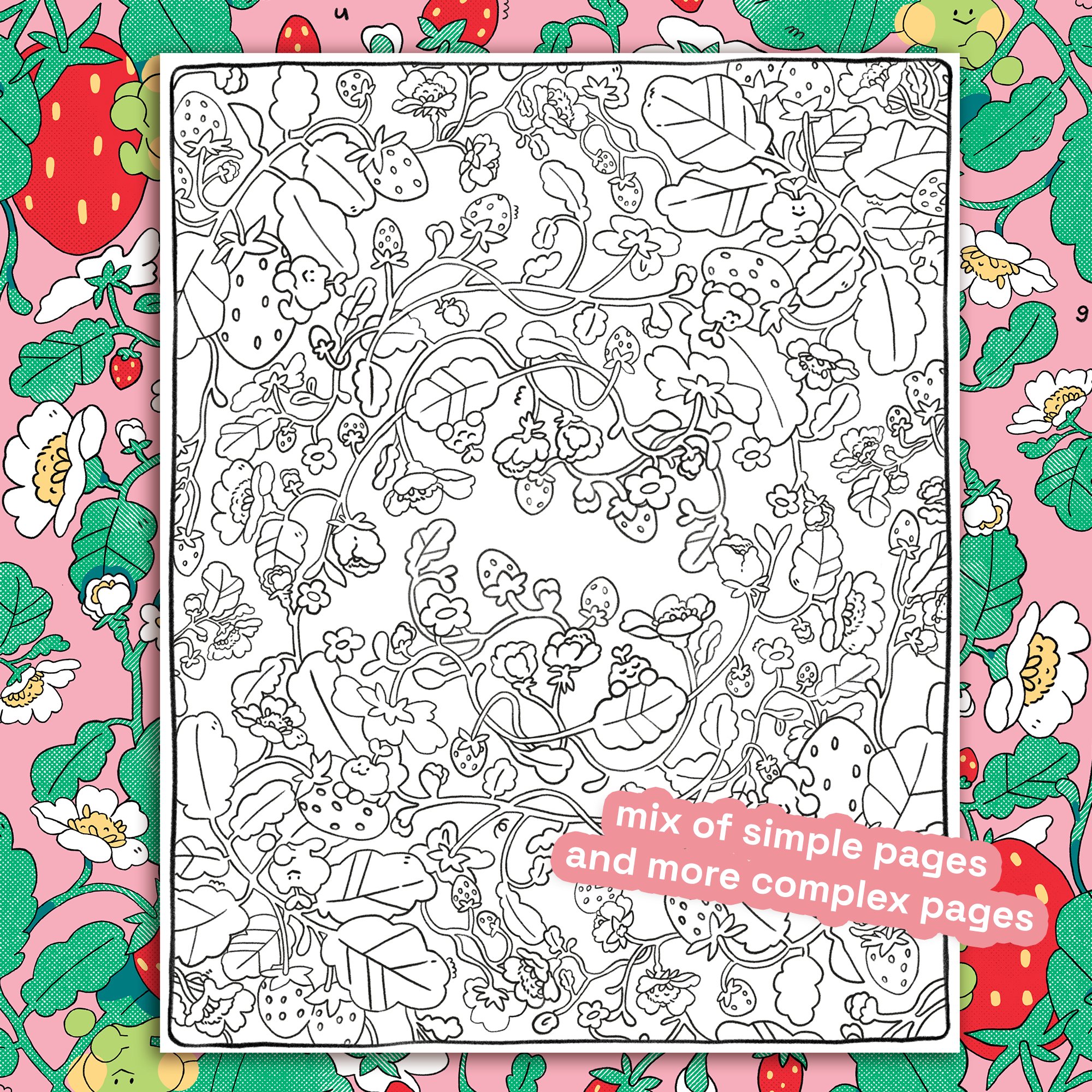 pogpals - Wholesale Coloring & Activity Book - Adult - Oh To Be a Tiny Frog VOL 1. ✿ Coloring Book5