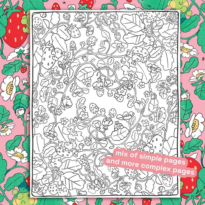 pogpals - Wholesale Coloring & Activity Book - Adult - Oh To Be a Tiny Frog VOL 1. ✿ Coloring Book5