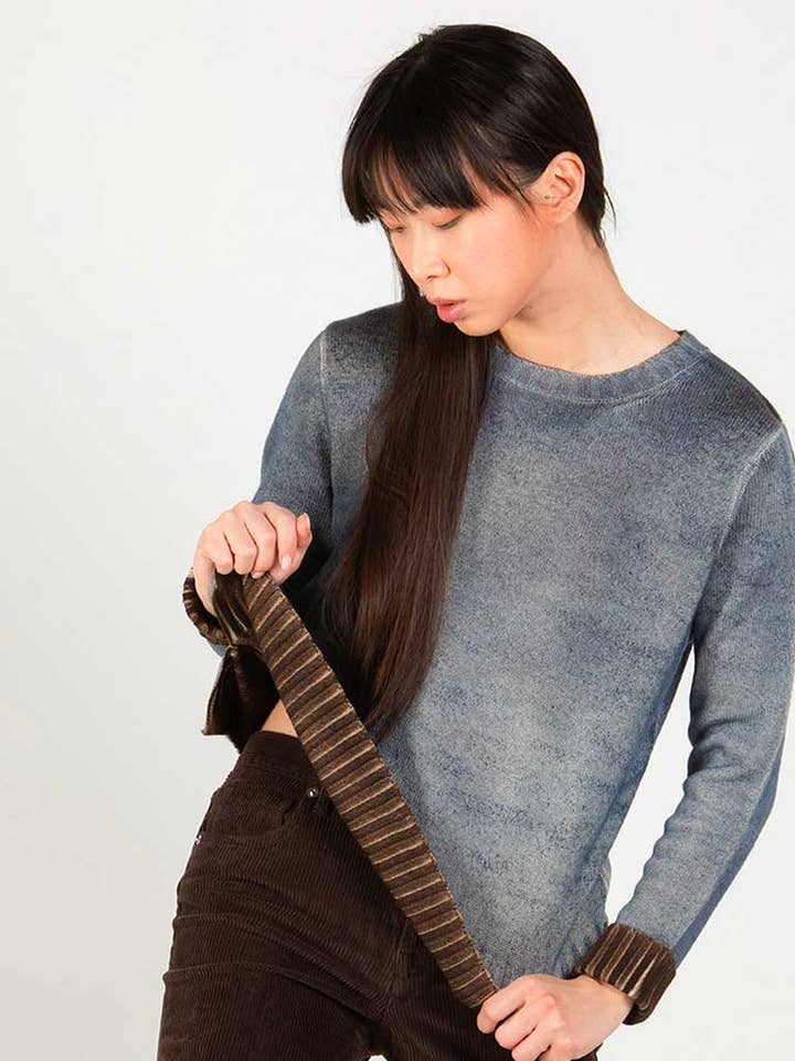 Wool-Cashmere Blend Crew neck for wholesale by Alessandro Aste