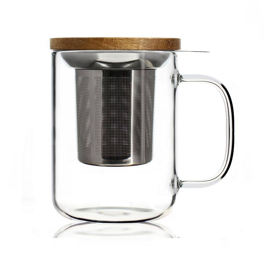 Ogo living - Wholesale Coffee/Tea Cup - Gustave borosilicate glass tea pot 450 ml1