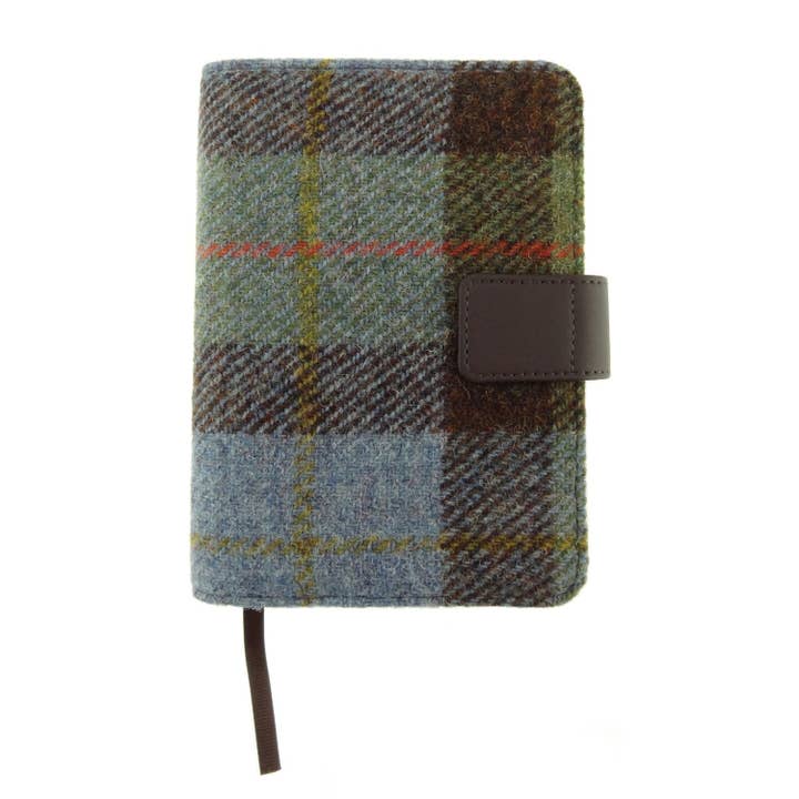 Harris Tweed 'Lomond' Address Book for wholesale by Glen Appin Of Scotland