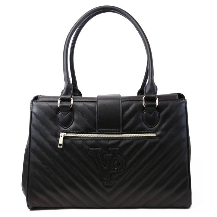 Vanderpump Pets - Wholesale Pet Carrier - Dog - Vanderpump Monogram Pet Carrier - Black