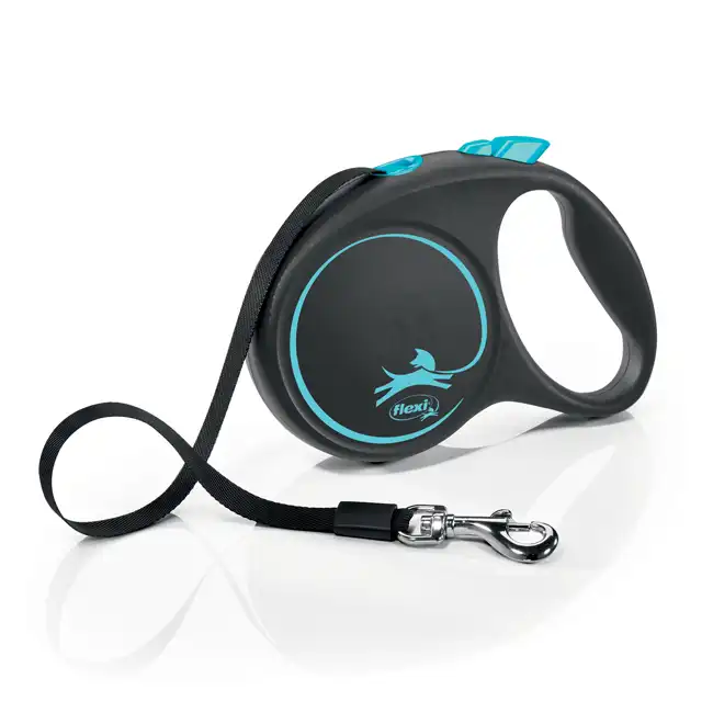 Croci Group - Wholesale Pet Leash - Dog - Retractable Leash 5M - Black Design Tape - Flexi3