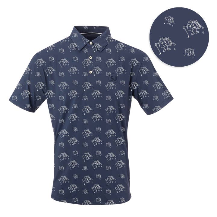 Golf & Tacos Men's Polo for wholesale by SwingJuice