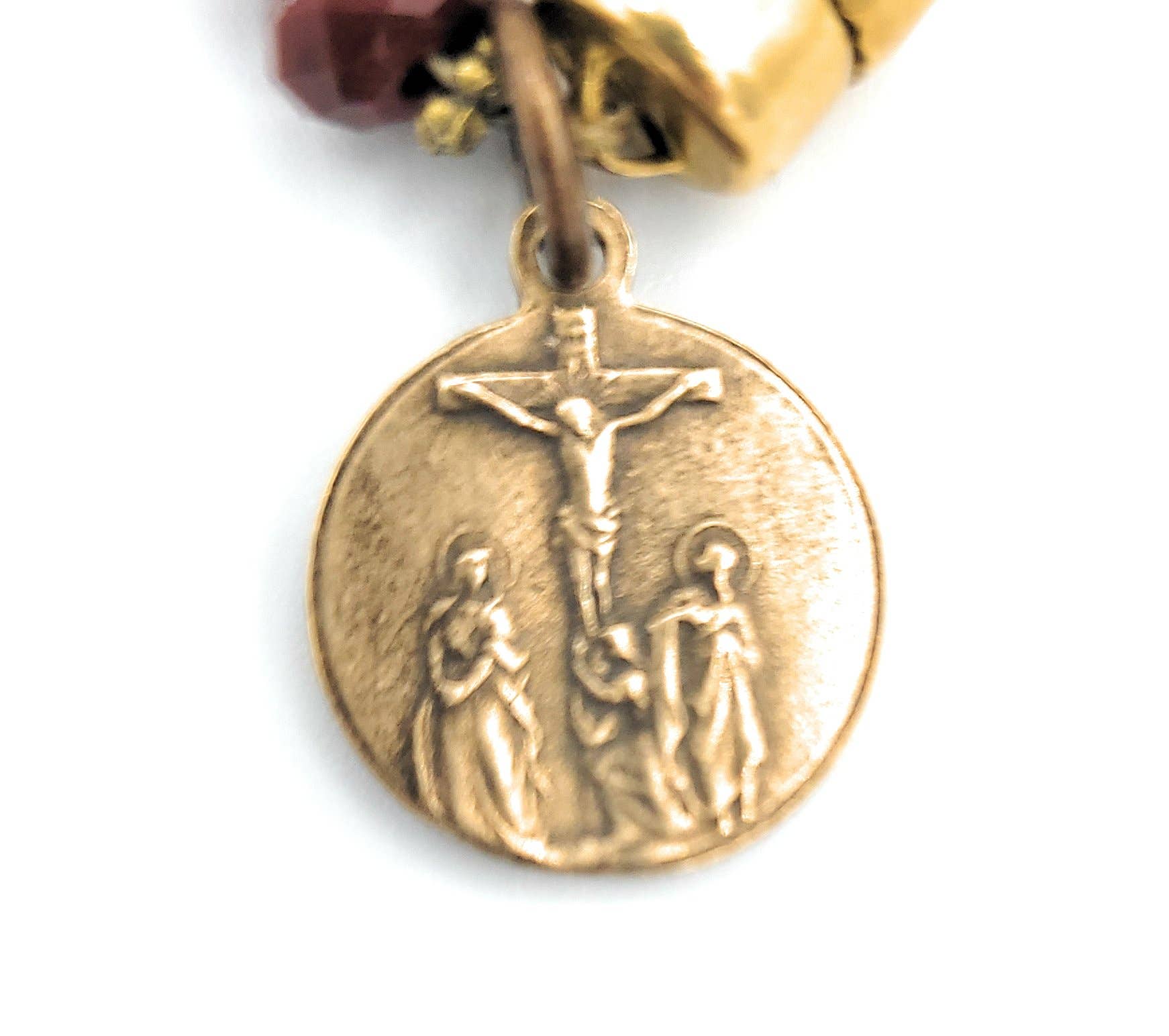 MG Rosary - Vente Collier de prière en perles - Chapelet Seven Sorrows, chapelet au poignet2