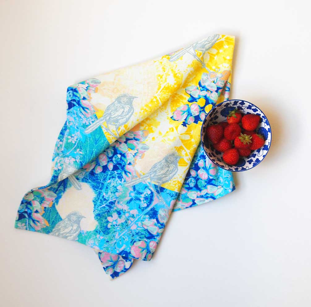 Salsa Verde Design - Wholesale Tea Towel - Enchanted Forest Tea Towel2