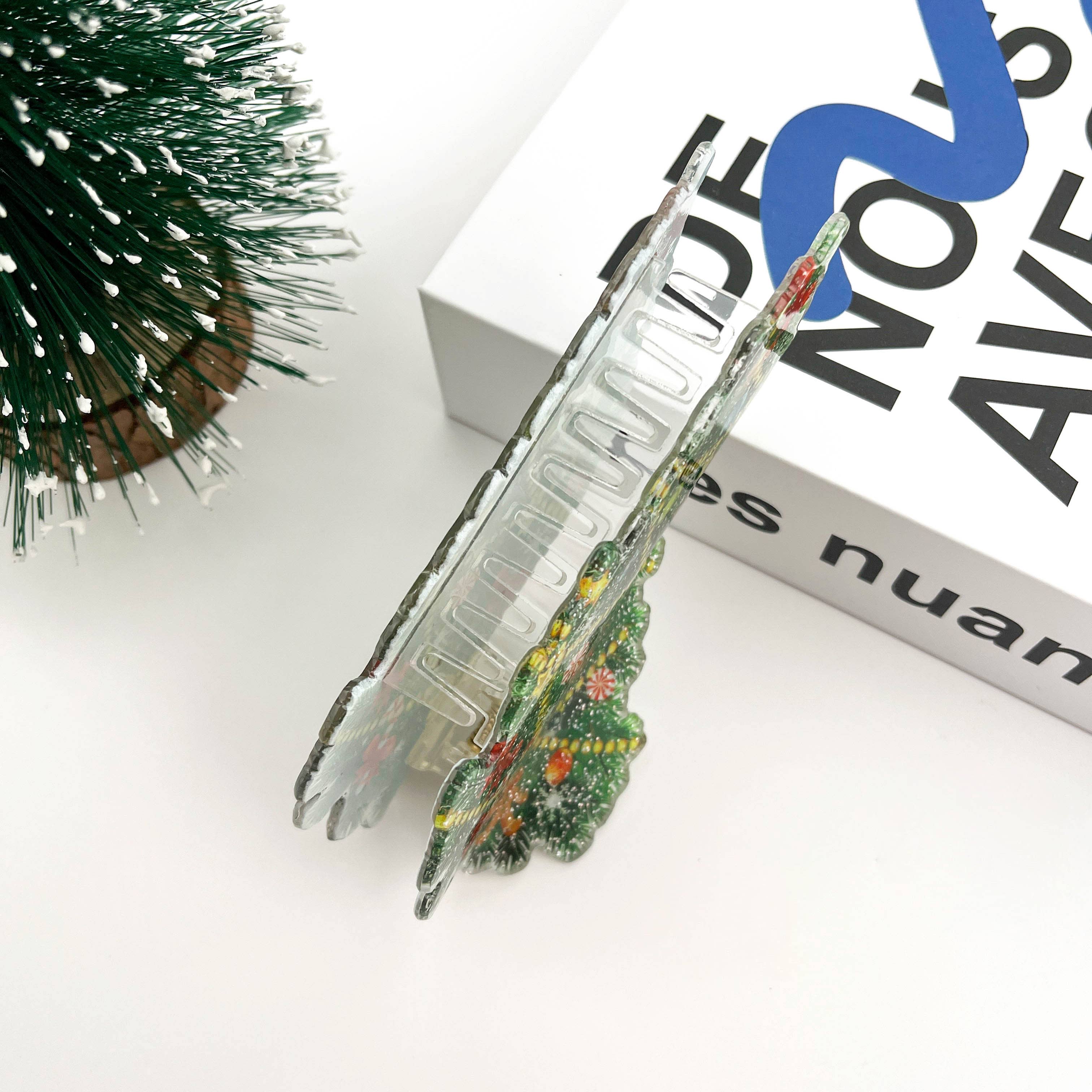 TheDivaSoap – Großhandel Haarclip – Damen – Weihnachtsbaum-Haarklammer, Weihnachtsklauenclip5