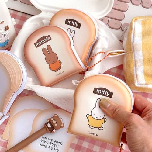 BCZShop - Wholesale Keychain - Women's - MIFFY TOAST NOTE KEYCHAIN3