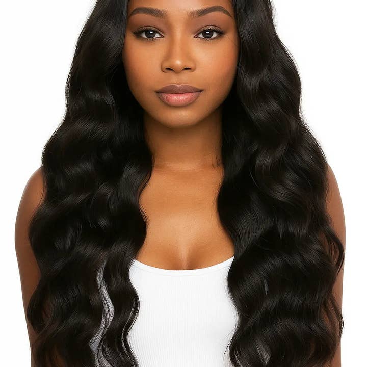 FULLY RIGHT ON BEAUTY LLC – Engroshandel Hårforlængelse – KIWI® Season Rød Body Wave Menneskehår Bundter – Syet Hårforlængelser for Naturligt Fyldigt Look1