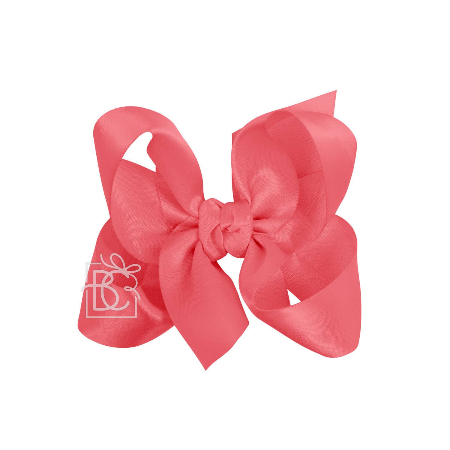 Beyond Creations, LLC - Wholesale Hair Bow - Kids - SATIN BOW ON CLIP254